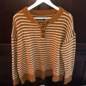 American Eagle Striped Sweater